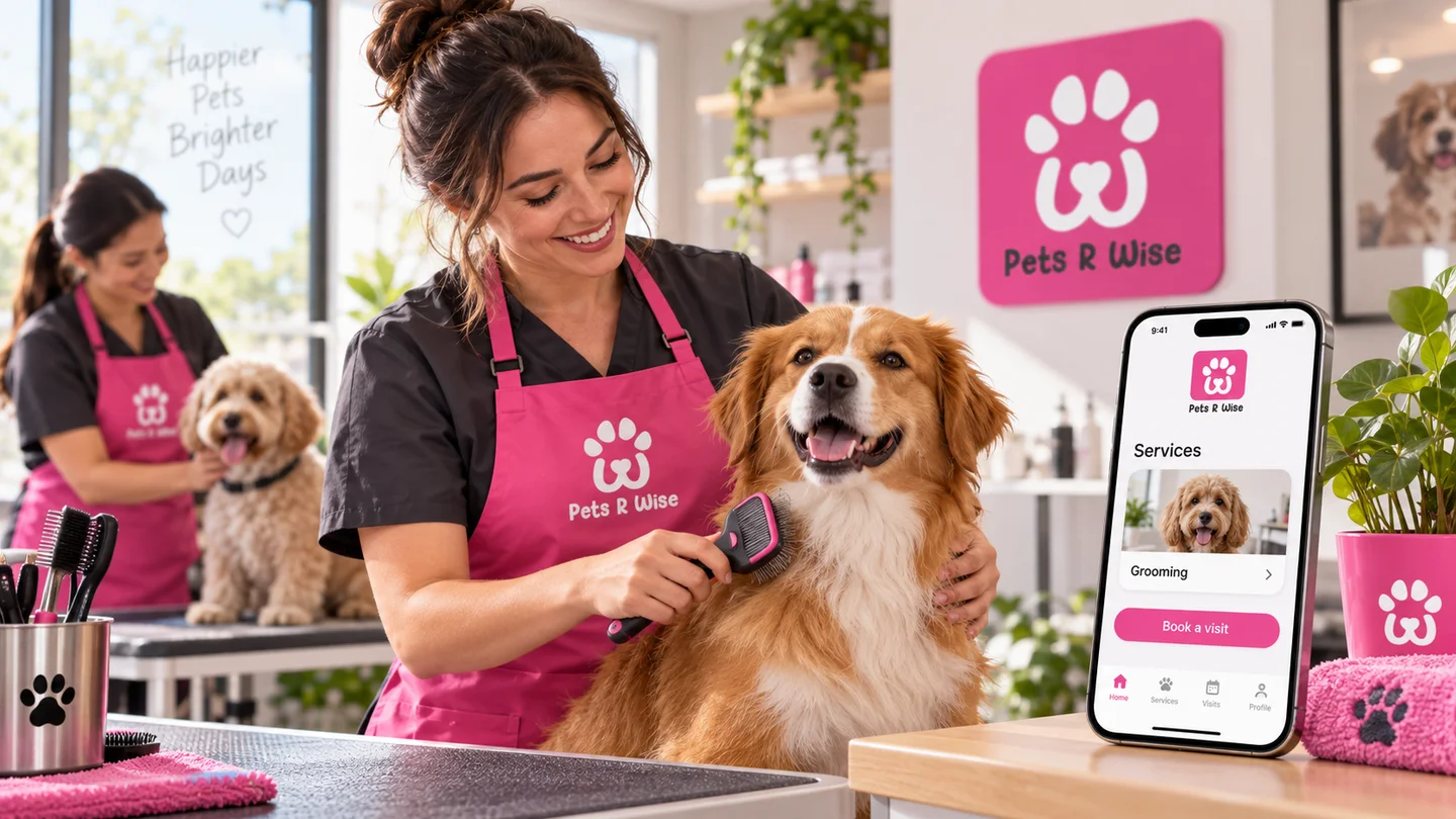 Grooming y cuidado de mascotas PetsRWise